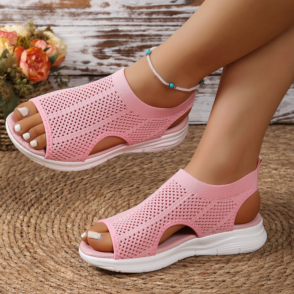 Breathable Mesh Open Toe Sandals