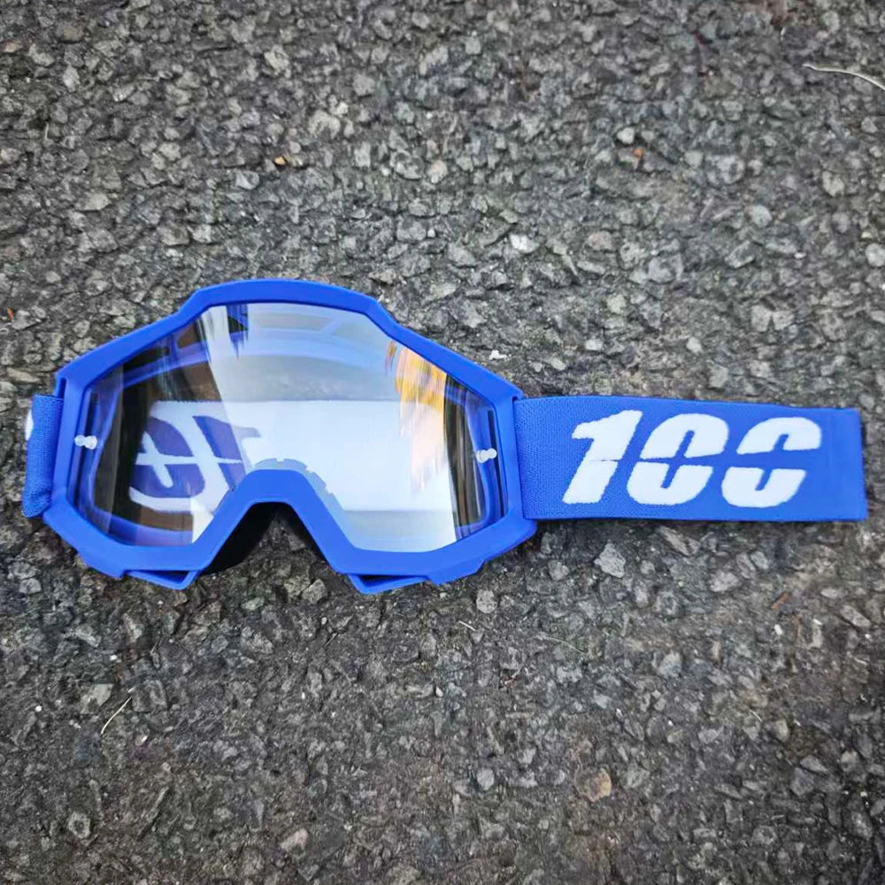 Durable Motocross Racing Glasses Windproof Dustproof Sandproof Motorcycle Goggles for MTB Cycling Riding