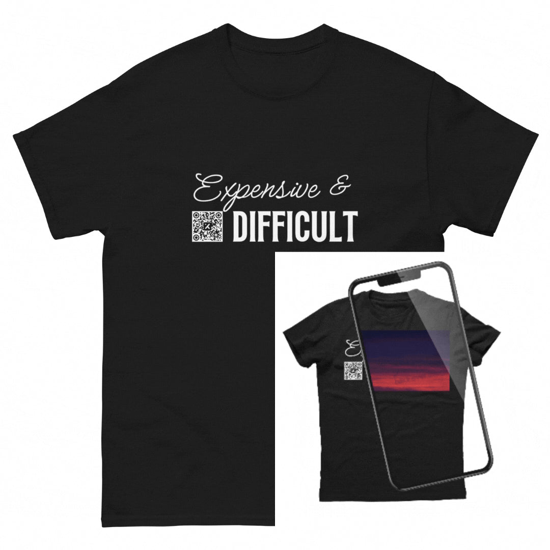 Expensive & Difficult (Dark Shirt Collection)