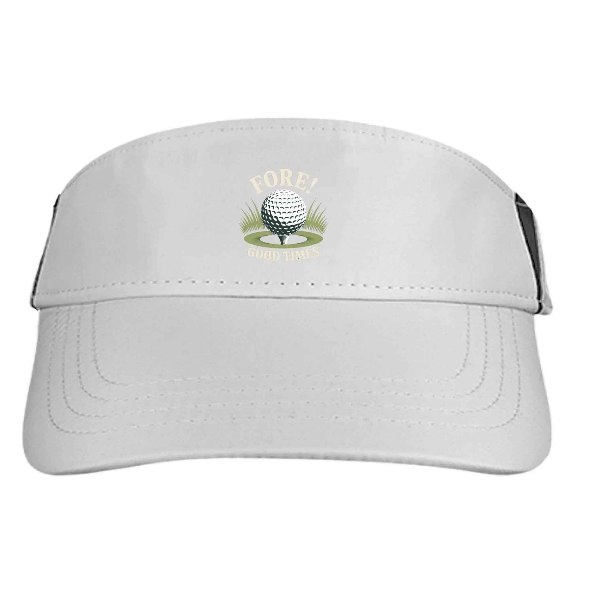 Hook and Loop Golf Visor for Ultimate Sun Protection and Comfort
