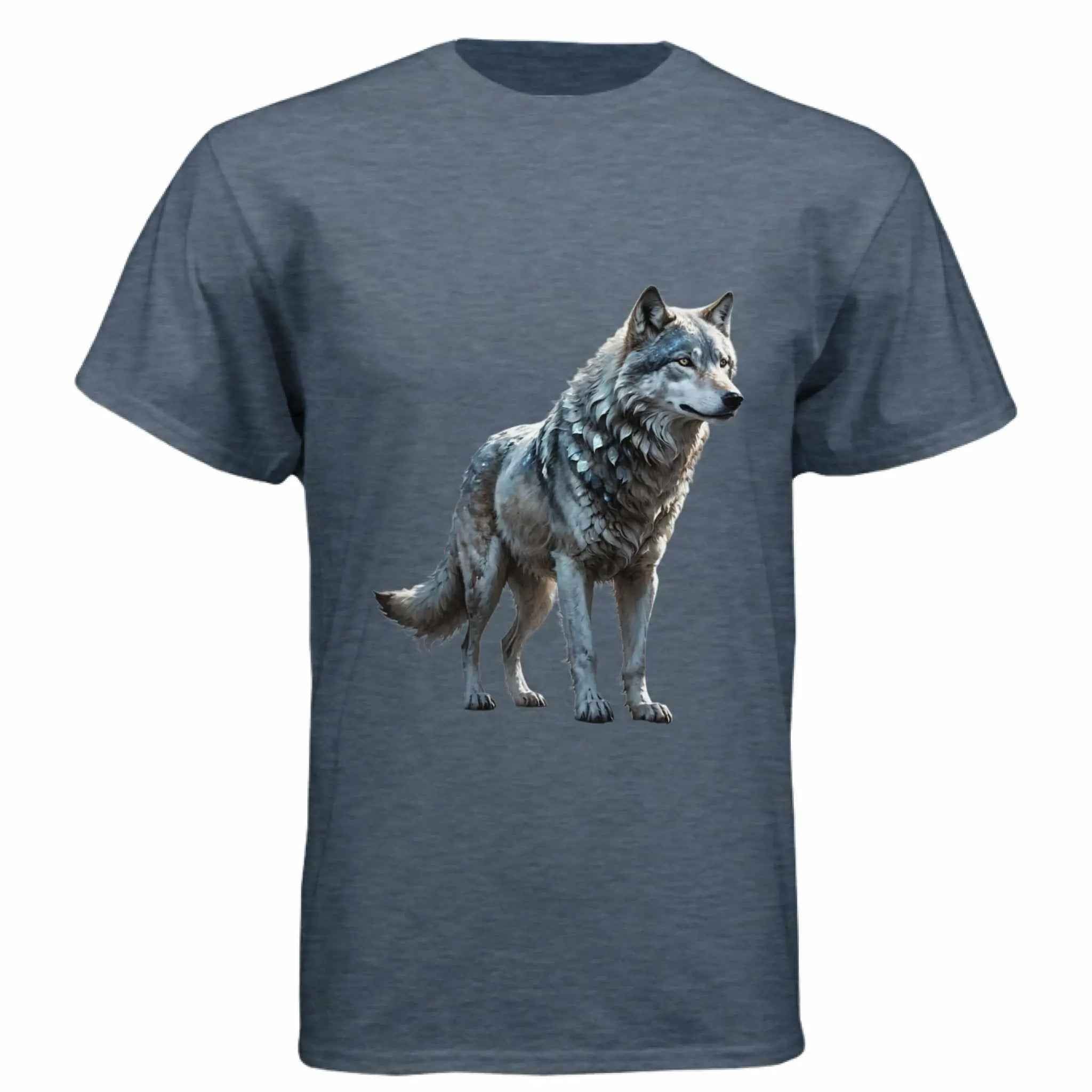 Wolf Graphic Shirt - Fierce Style for Animal Lovers